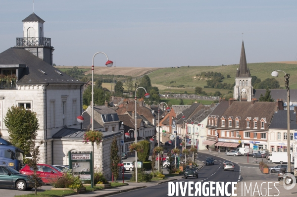 Paysages et villages du Pays des 7 Vallees (Pas de Calais)