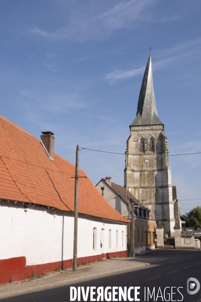 Paysages et villages du Pays des 7 Vallees (Pas de Calais)