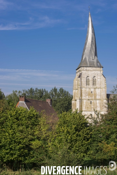 Paysages et villages du Pays des 7 Vallees (Pas de Calais)