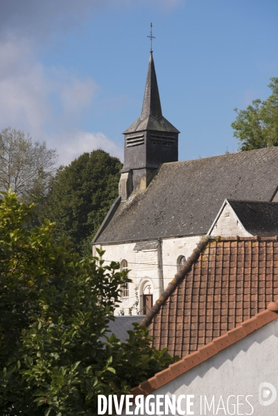 Paysages et villages du Pays des 7 Vallees (Pas de Calais)