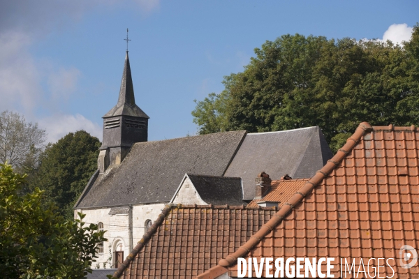 Paysages et villages du Pays des 7 Vallees (Pas de Calais)
