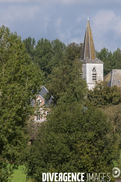 Paysages et villages du Pays des 7 Vallees (Pas de Calais)