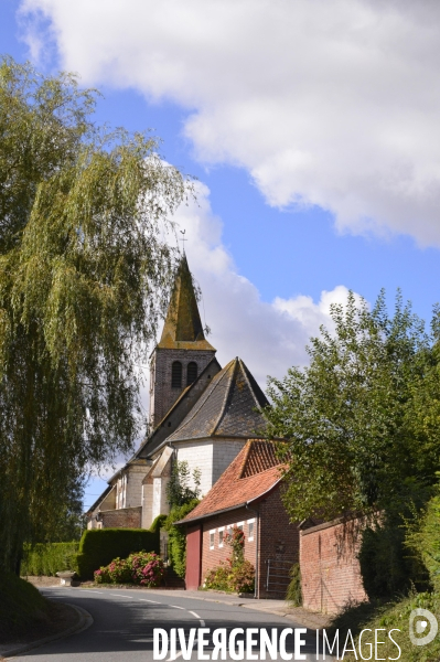 Paysages et villages du Pays des 7 Vallees (Pas de Calais)