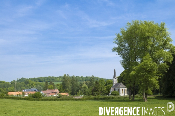 Paysages et villages du Ternois (Pas de Calais)