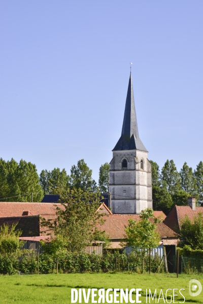 Paysages et villages du Ternois (Pas de Calais)