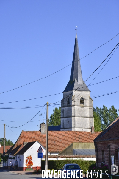 Paysages et villages du Ternois (Pas de Calais)