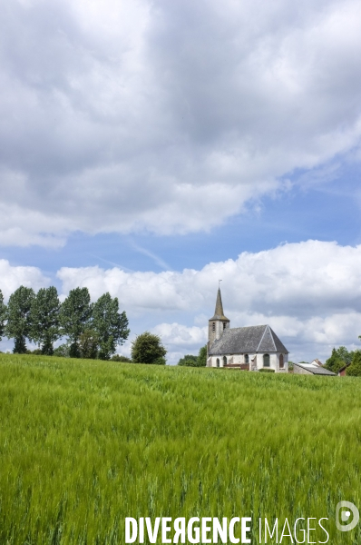 Paysages et villages du Ternois (Pas de Calais)