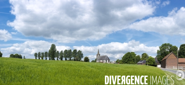 Paysages et villages du Ternois (Pas de Calais)