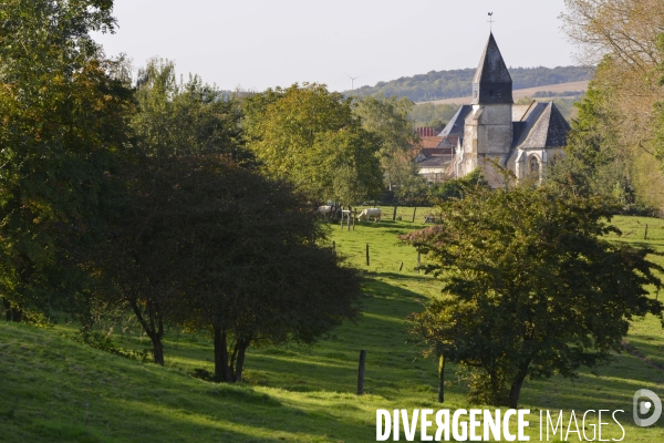 Paysages et villages du Ternois (Pas de Calais)