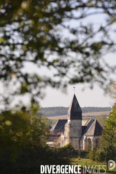 Paysages et villages du Ternois (Pas de Calais)
