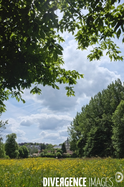 Paysages et villages du Ternois (Pas de Calais)