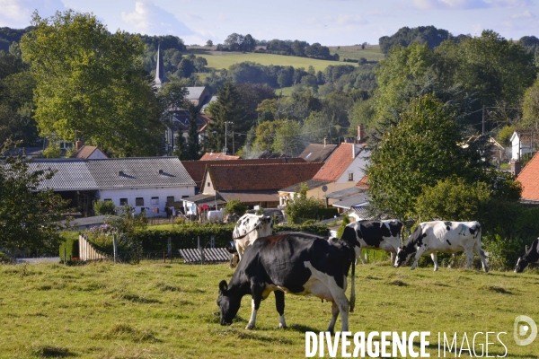 Paysages et villages du Ternois (Pas de Calais)