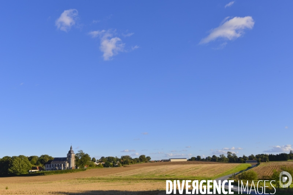 Paysages et villages du Ternois (Pas de Calais)