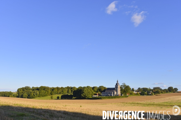 Paysages et villages du Ternois (Pas de Calais)