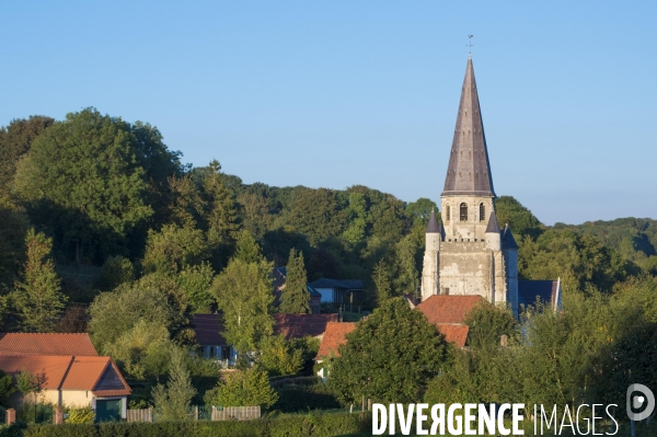 Paysages et villages du Ternois (Pas de Calais)