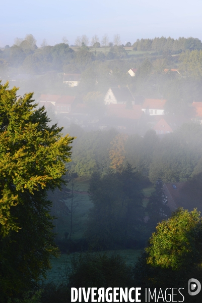 Paysages et villages du Ternois (Pas de Calais)