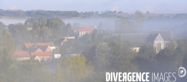 Paysages et villages du Ternois (Pas de Calais)