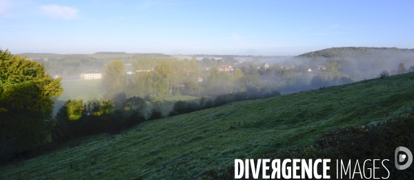 Paysages et villages du Ternois (Pas de Calais)