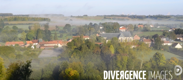 Paysages et villages du Ternois (Pas de Calais)