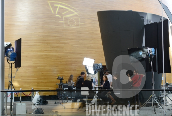 Le Parlement Européen de Strasbourg ( presse tv)