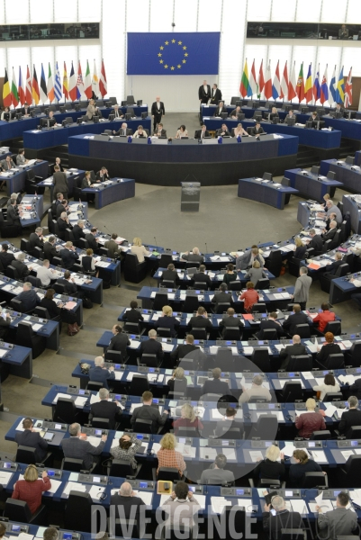 Le Parlement Européen de Strasbourg (hémicycle)