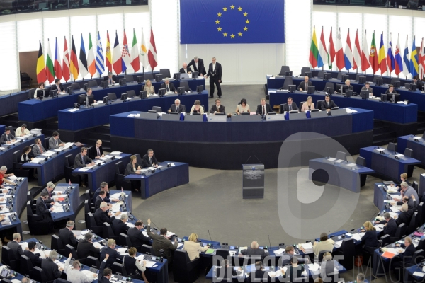 Le Parlement Européen de Strasbourg (hémicycle)