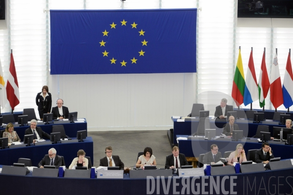 Le Parlement Européen de Strasbourg (hémicycle)