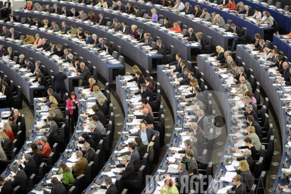Le Parlement Européen de Strasbourg (hémicycle)