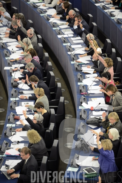 Le Parlement Européen de Strasbourg (hémicycle)