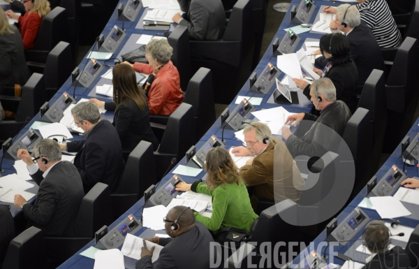 Le Parlement Européen de Strasbourg (hémicycle)