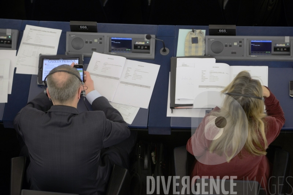 Le Parlement Européen de Strasbourg (hémicycle)