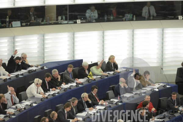 Le Parlement Européen de Strasbourg (hémicycle)