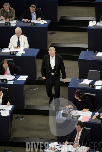 Le Parlement Européen de Strasbourg (hémicycle)