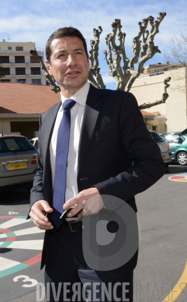 Election municipale à Cannes : Votes de David Lisnard et Philippe Tabarot, tous les 2 soutenus par l UMP
