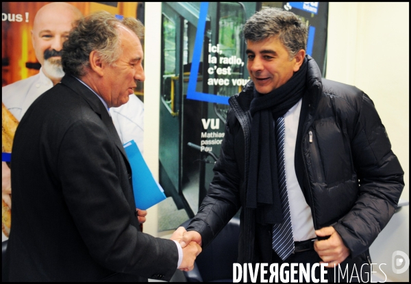 Election municipale à Pau François Bayrou et David Habib