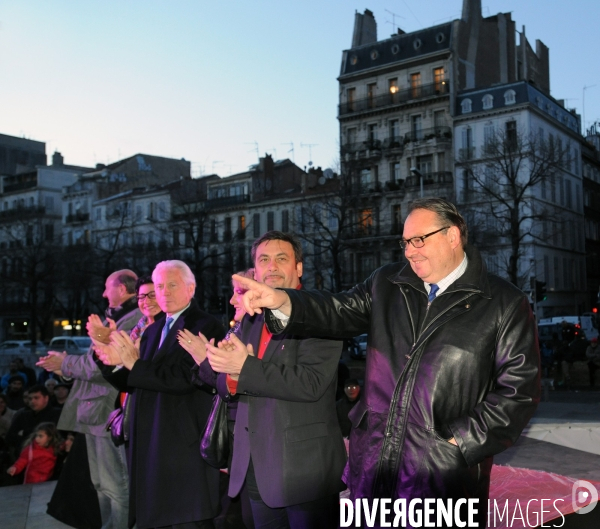 Meeting de la gauche a marseille