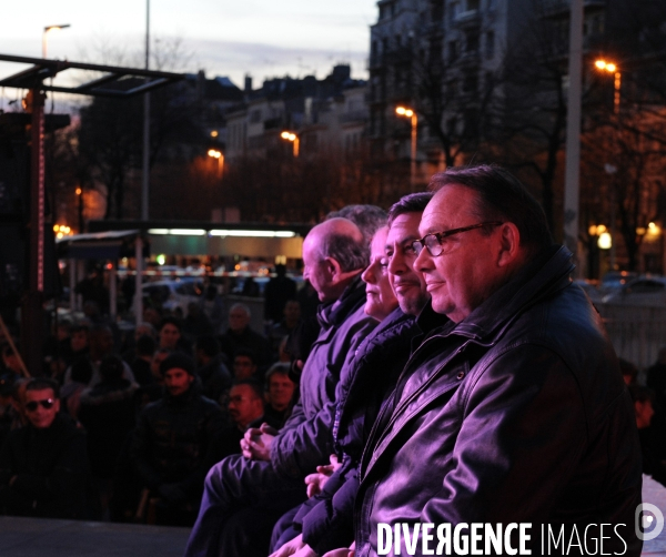 Meeting de la gauche a marseille