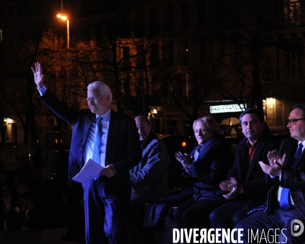 Meeting de la gauche a marseille