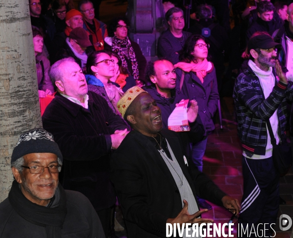 Meeting de la gauche a marseille