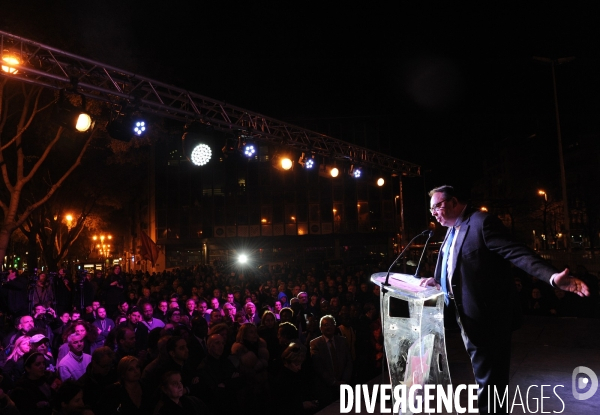 Meeting de la gauche a marseille