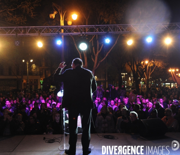 Meeting de la gauche a marseille