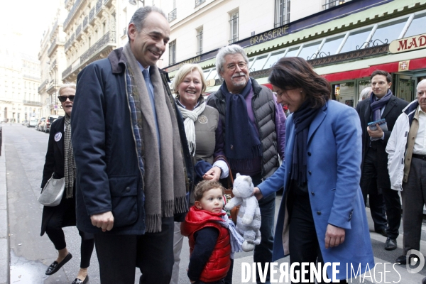 Jean François COPE soutient Delphine BURKLI, candidate UMP à la Mairie du 9ème arrondissement de Paris