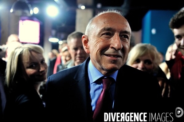 Election de Gérard Collomb à Lyon.