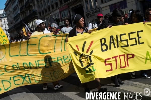 Manifestation fin de trêve hivernale, Paris