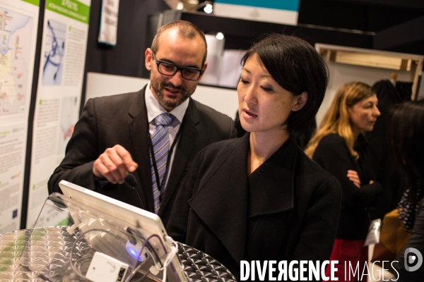 Pellerin visite le salon Silver Economy Expo, Paris