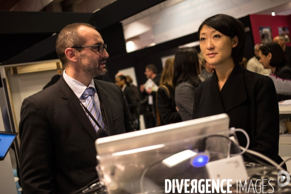 Pellerin visite le salon Silver Economy Expo, Paris