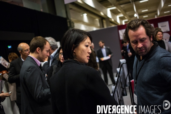 Pellerin visite le salon Silver Economy Expo, Paris