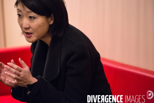 Pellerin visite le salon Silver Economy Expo, Paris