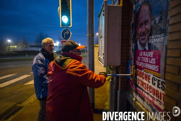 Gérald Darmanin, campagne pour une mairie