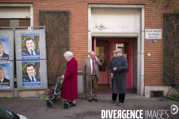 Gérald Darmanin, campagne pour une mairie